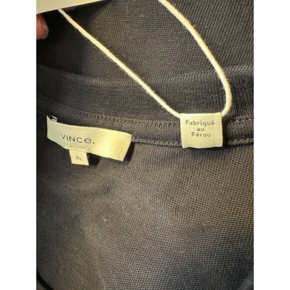 Vince Short Sleeve Tie Waist Style 253485 Coastal Blue Size XL NWT $195 - Picture 5 of 10